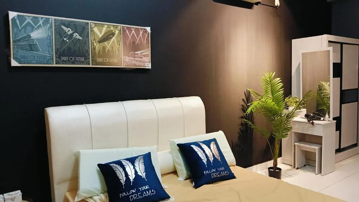 Akademik Suite Austin Heights Studio 4Pax Nearikea Джохор-Бару Апартаменты